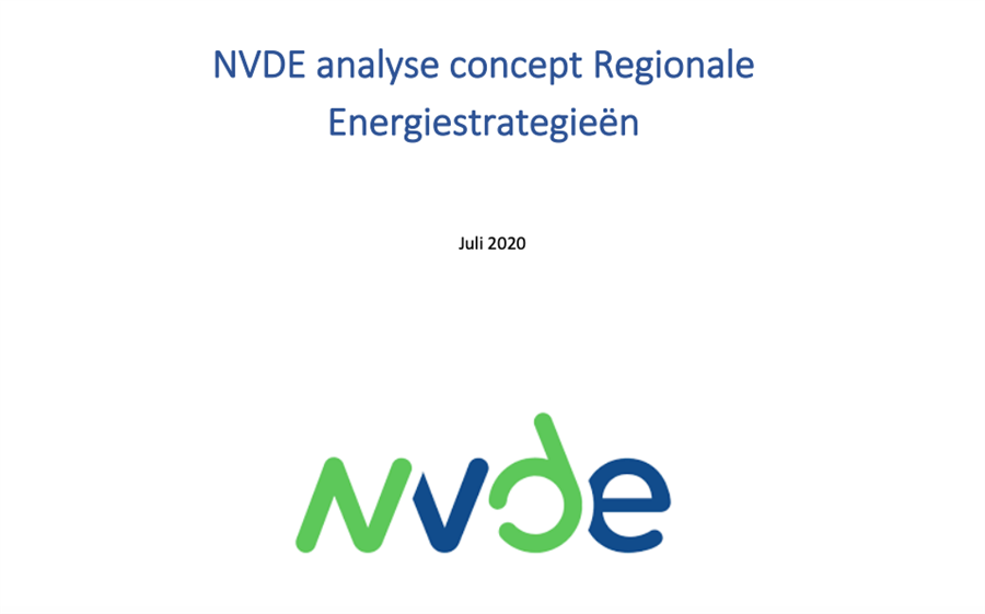 Bericht NVDE publiceert analyse over voorlopige concept RES’en bekijken